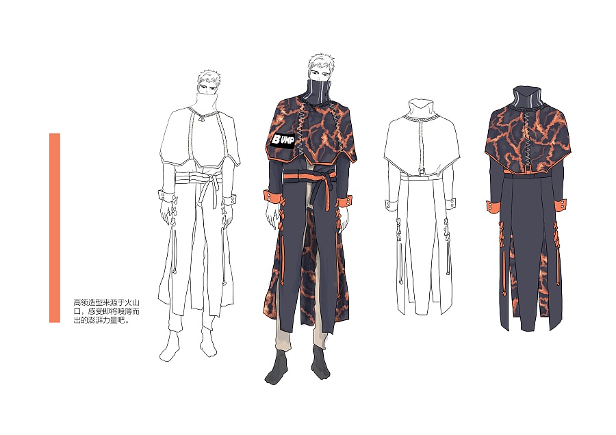 【2016】火山灵感创意图案服装设计|休闲/流行服饰|服装|伊斯坎达尔王 - 原创设计作品 